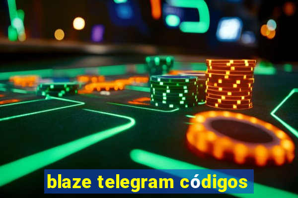 blaze telegram códigos