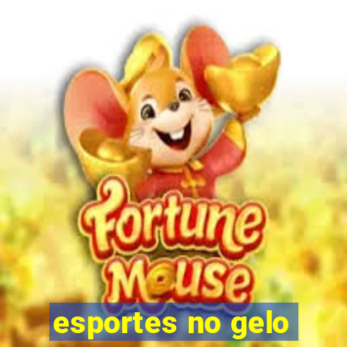 esportes no gelo