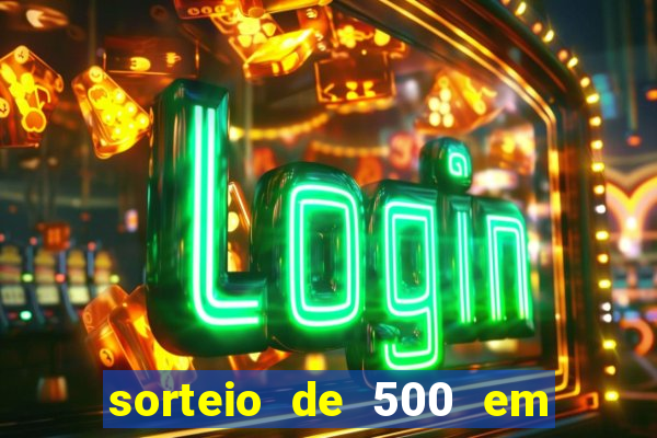 sorteio de 500 em cash toda segunda feira novibet como funciona