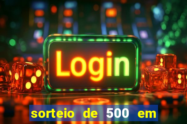 sorteio de 500 em cash toda segunda feira novibet como funciona