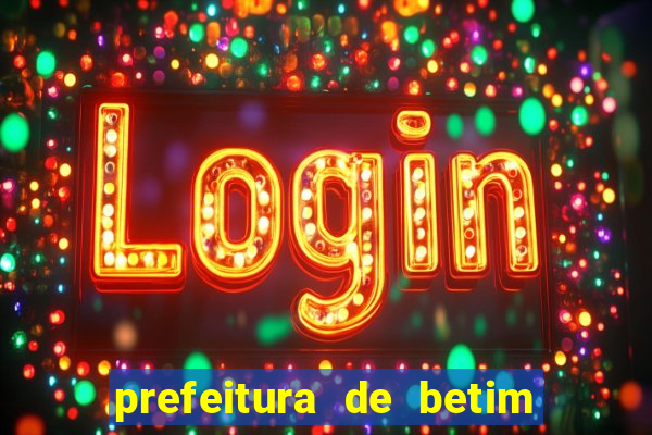 prefeitura de betim - contracheque online