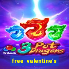 free valentine's day bingo