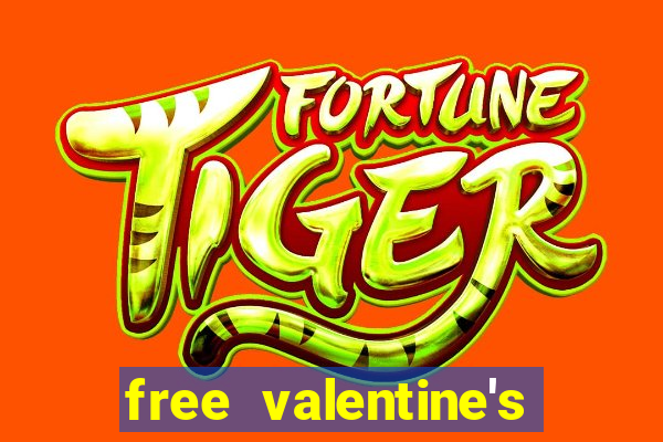 free valentine's day bingo