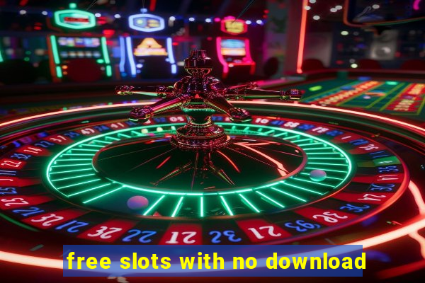 free slots with no download