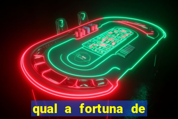 qual a fortuna de aloisio chulapa