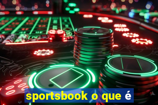 sportsbook o que é