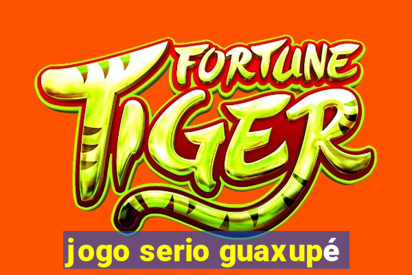 jogo serio guaxupé