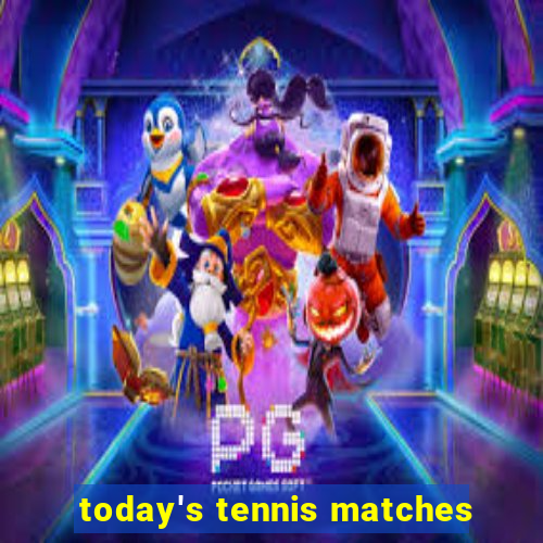 today's tennis matches