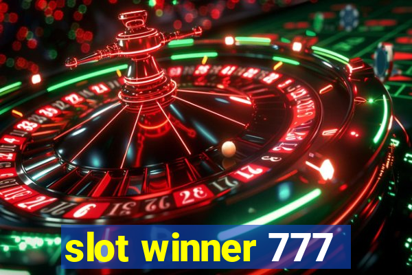 slot winner 777