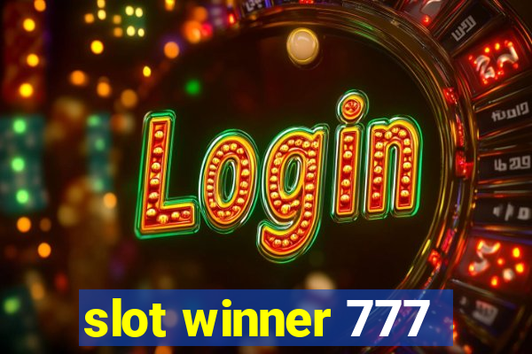 slot winner 777