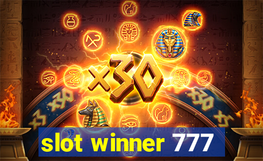 slot winner 777