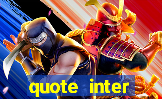 quote inter passaggio turno