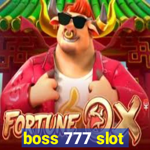 boss 777 slot