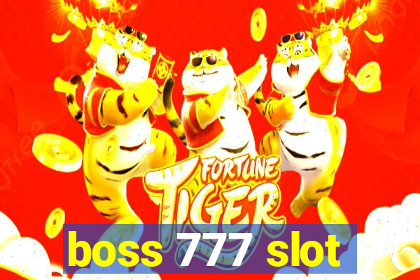 boss 777 slot