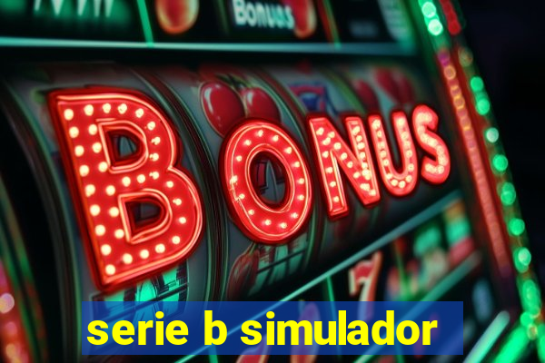 serie b simulador