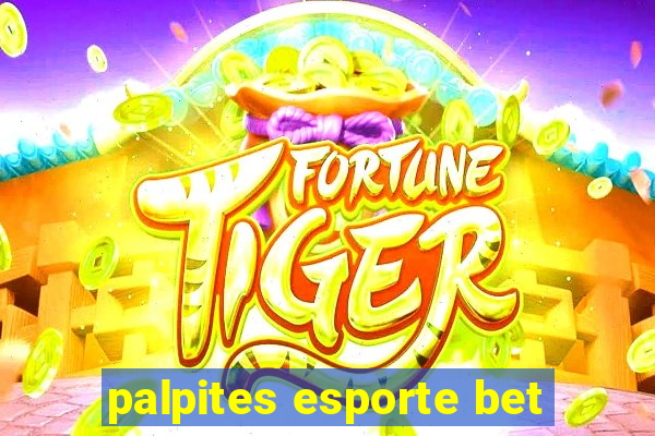 palpites esporte bet