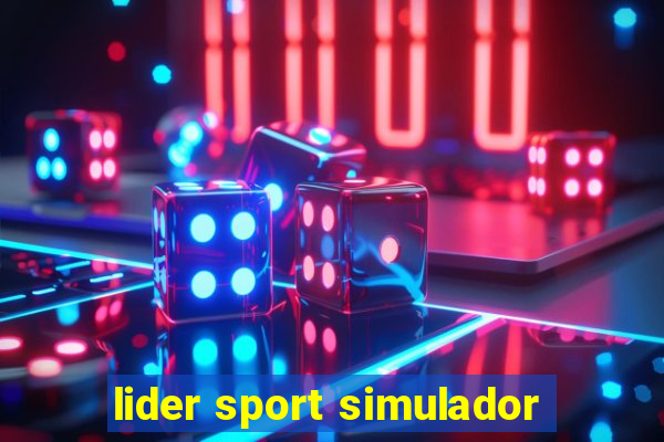 lider sport simulador