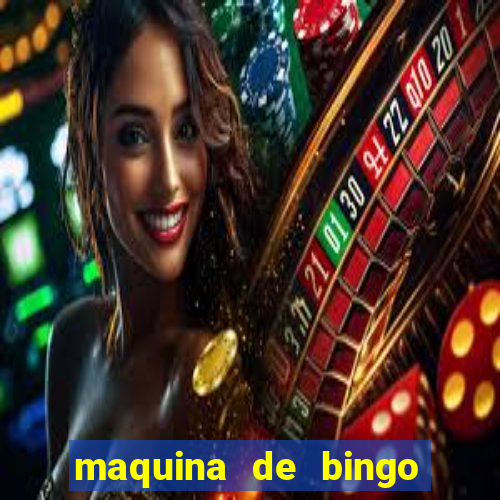 maquina de bingo show ball