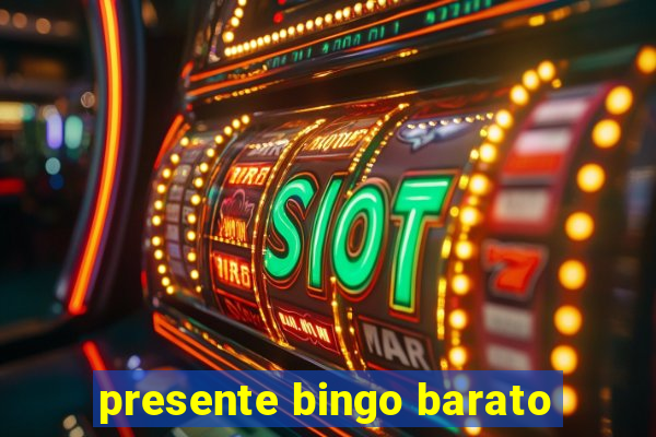 presente bingo barato