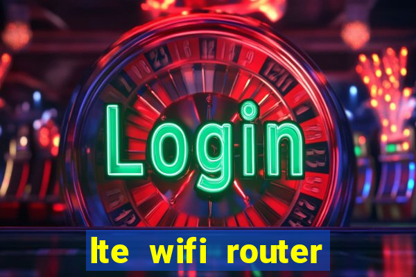 lte wifi router with sim card slot