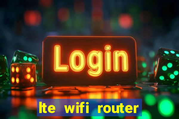 lte wifi router with sim card slot