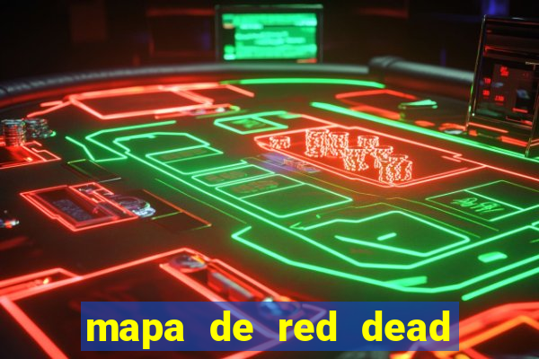 mapa de red dead redemption 1