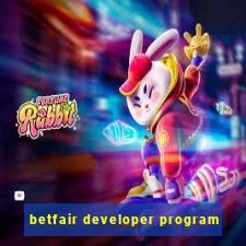 betfair developer program