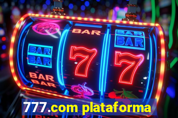 777.com plataforma