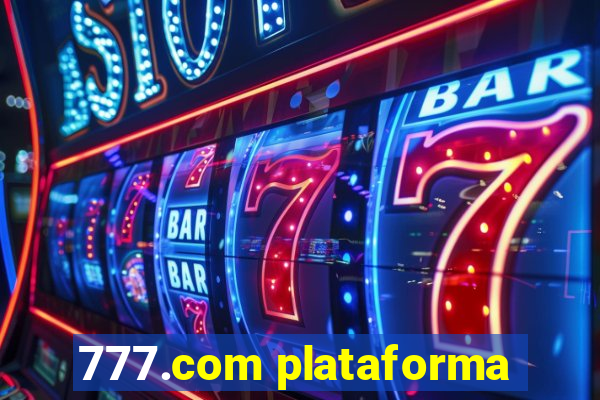 777.com plataforma