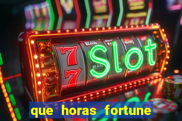 que horas fortune mouse paga