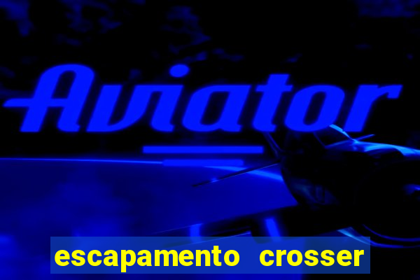 escapamento crosser 150 original