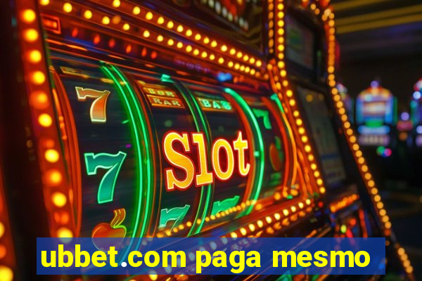 ubbet.com paga mesmo