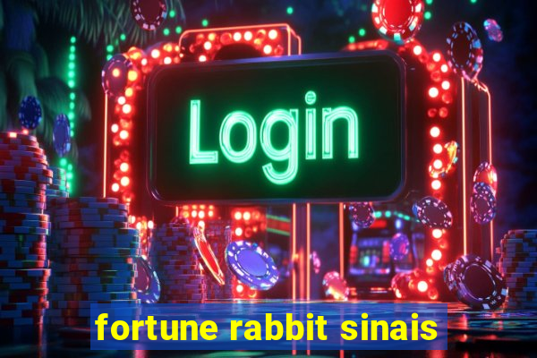 fortune rabbit sinais