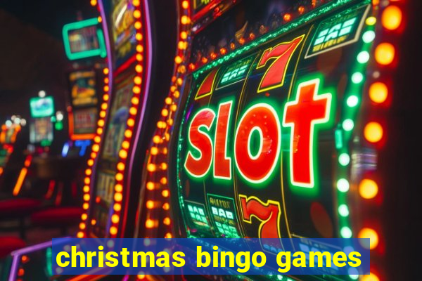 christmas bingo games