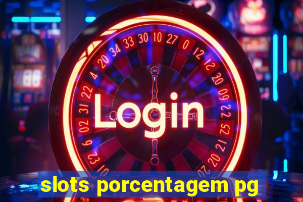 slots porcentagem pg