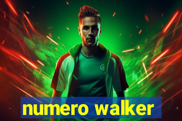 numero walker