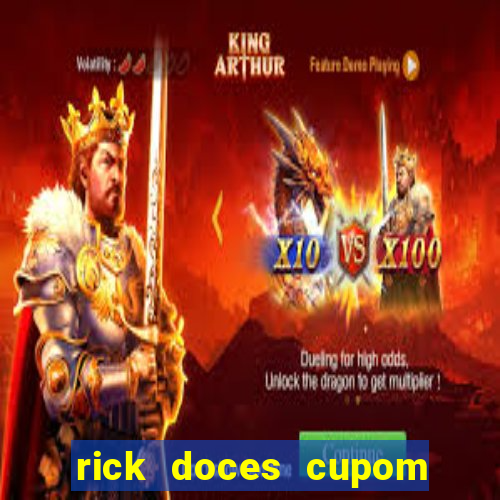 rick doces cupom primeira compra