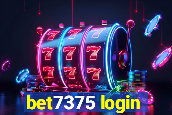 bet7375 login