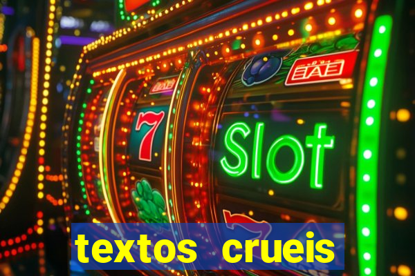 textos crueis demais pdf