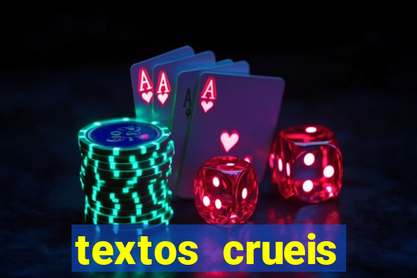 textos crueis demais pdf