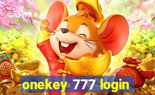 onekey 777 login