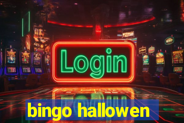 bingo hallowen