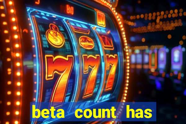 beta count has changed pt br