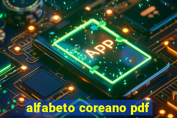 alfabeto coreano pdf