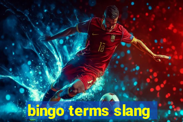 bingo terms slang