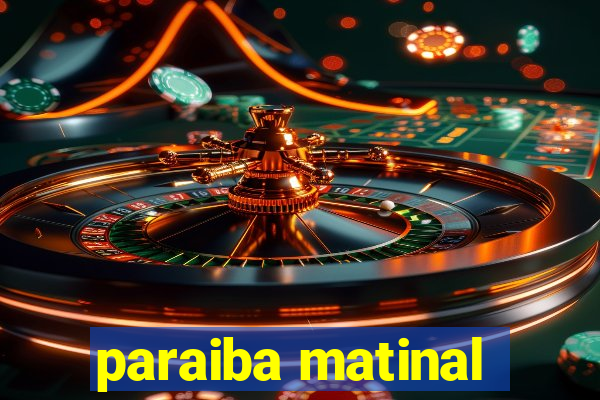 paraiba matinal