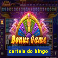 cartela do bingo