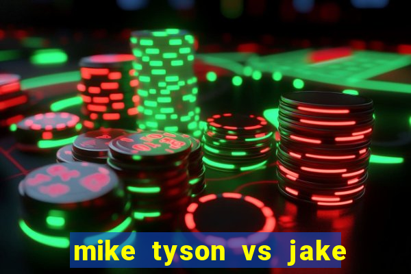 mike tyson vs jake paul assistir online