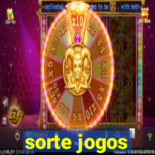 sorte jogos