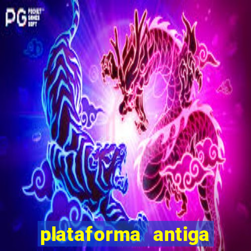 plataforma antiga de jogos